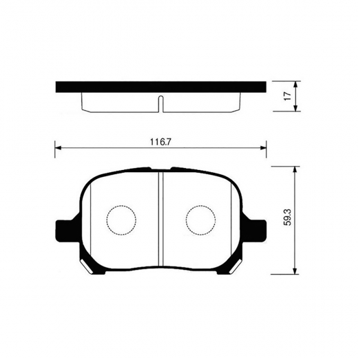 Колодки тормозные передние Just Drive JBP0039 дисковые