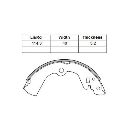 Колодки тормозные задние Just Drive JBS0002 барабанные
