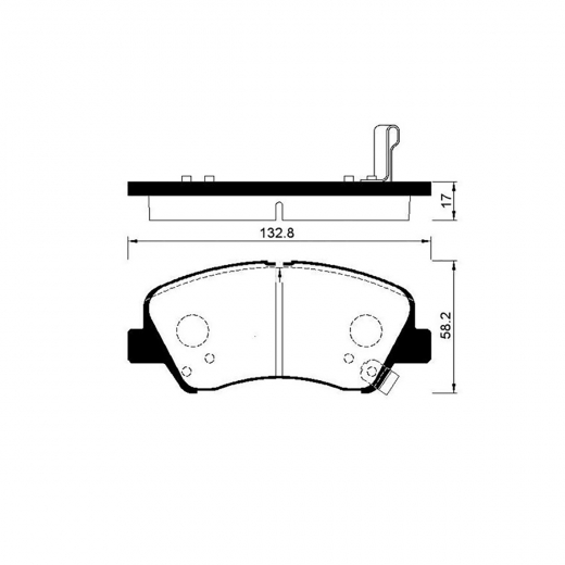 Колодки тормозные передние Just Drive JBP0318 дисковые