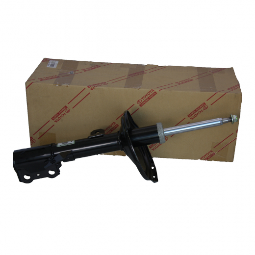 Стойка амортизатора Lexus RX '03-'08/ Toyota Kluger/ Highlander '03-'07/ Harrier '03-'12 передняя левая  Япония 48520-49735 