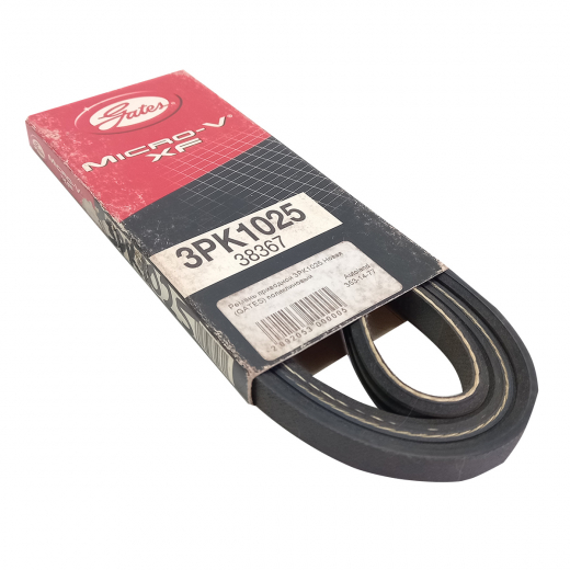 Ремень приводной поликлиновый (3x1025мм.) Gates 3PK1025