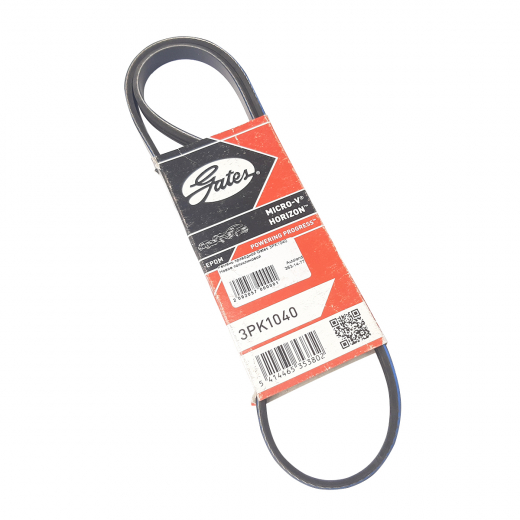 Ремень приводной поликлиновый (3x1040мм.) Gates 3PK1040