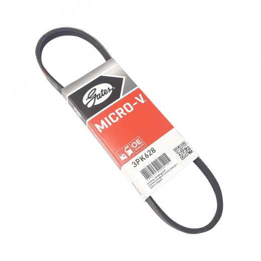 Ремень приводной поликлиновый (3x628мм.) Gates 3PK628