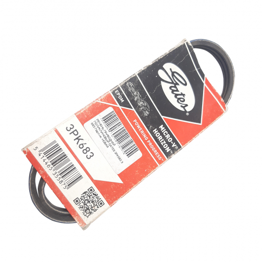 Ремень приводной поликлиновый (3x683мм.) Gates 3PK683