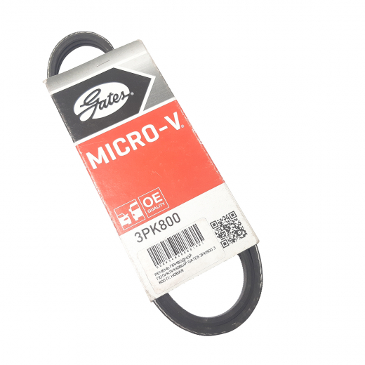 Ремень приводной поликлиновый (3x800мм.) Gates 3PK800