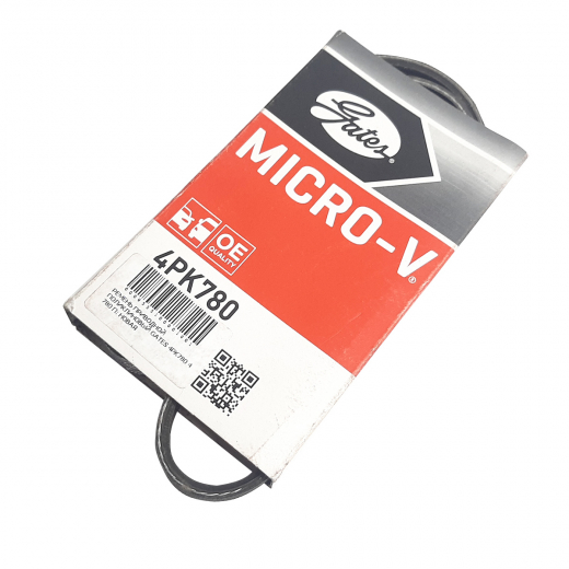 Ремень приводной поликлиновый (4x780мм.) Gates 4PK780