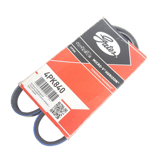 Ремень приводной поликлиновый (4x840мм.) Gates 4PK840