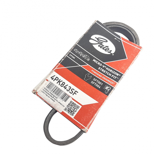 Ремень приводной поликлиновый (4x843мм.) Gates 4PK843SF