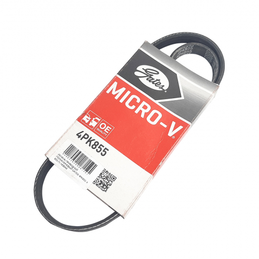 Ремень приводной поликлиновый (4x855мм.) Gates 4PK855