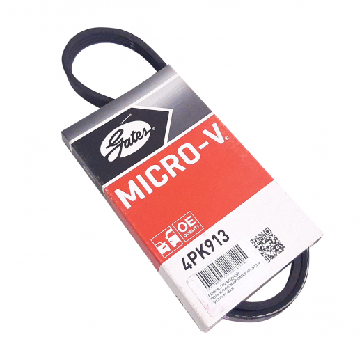 Ремень приводной поликлиновый (4x913мм.) Gates 4PK913