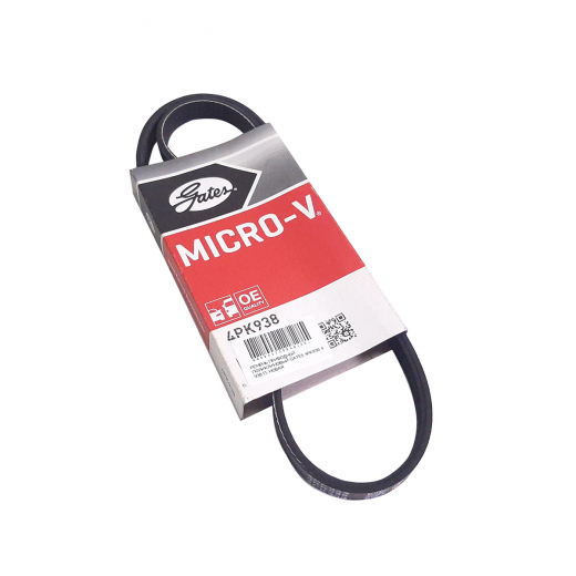 Ремень приводной поликлиновый (4x938мм.) Gates 4PK938