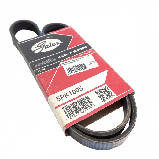 Ремень приводной поликлиновый (5x1005мм.) Gates 5PK1005
