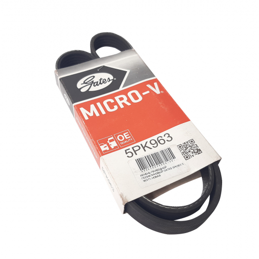 Ремень приводной поликлиновый (5x963мм.) Gates 5PK963