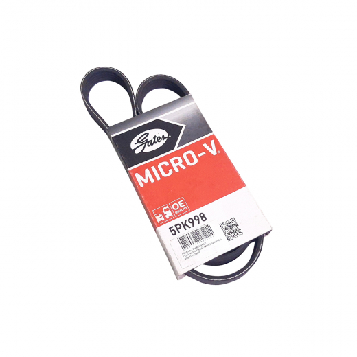 Ремень приводной поликлиновый (5x998мм.) Gates 5PK998