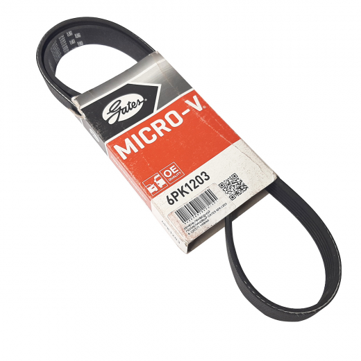 Ремень приводной поликлиновый (6x1203мм.) Gates 6PK1203