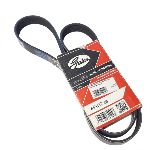 Ремень приводной поликлиновый (6x1228мм.) Gates 6PK1228