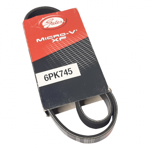 Ремень приводной поликлиновый (6x745мм.) Gates 6PK745