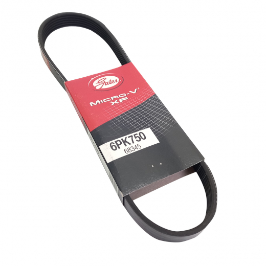 Ремень приводной поликлиновый (6x750мм.) Gates 6PK750