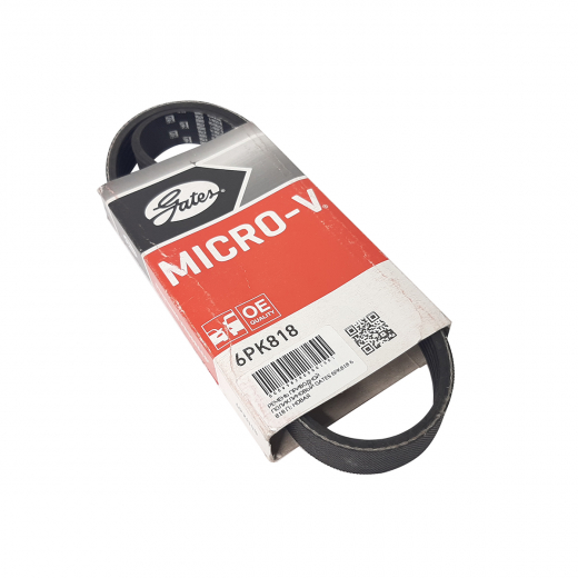 Ремень приводной поликлиновый (6x818мм.) Gates 6PK818