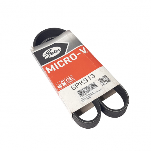 Ремень приводной поликлиновый (6x913мм.) Gates 6PK913