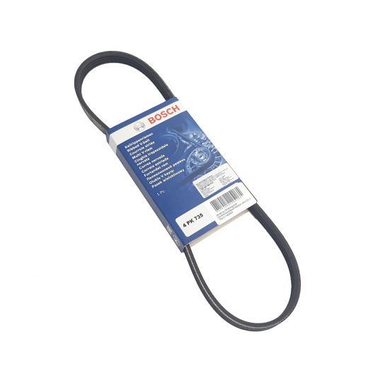 Ремень приводной поликлиновый (4x735мм.) Bosch 4PK735