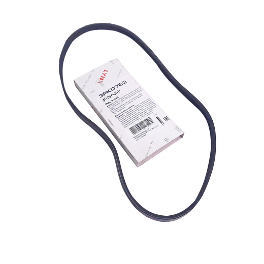 Ремень приводной поликлиновый (3x763мм.) Lynx 3PK763
