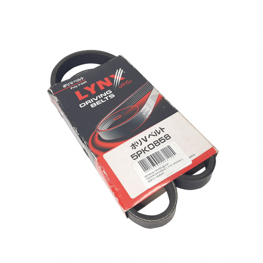 Ремень приводной поликлиновый (5x858мм.) Lynx 5PK858