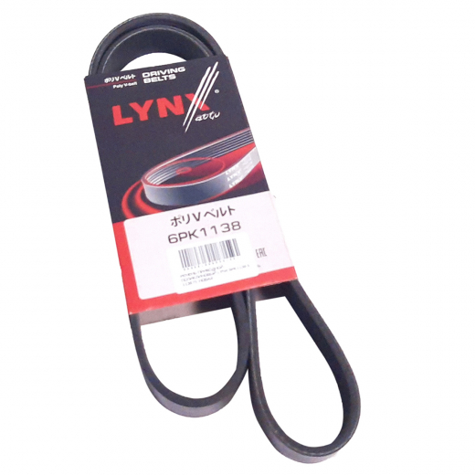 Ремень приводной поликлиновый (6x1138мм.) Lynx 6PK1138