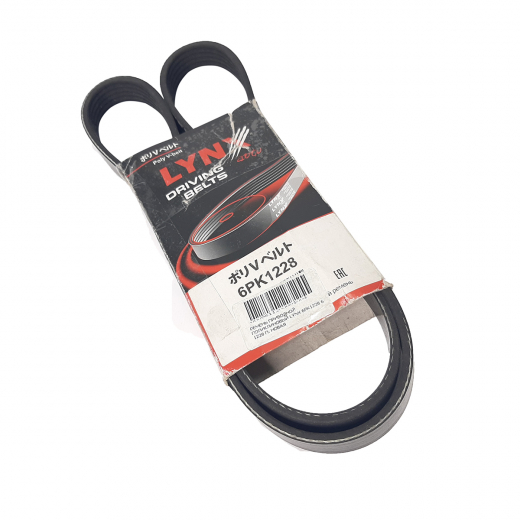 Ремень приводной поликлиновый (6x1228мм.) Lynx 6PK1228