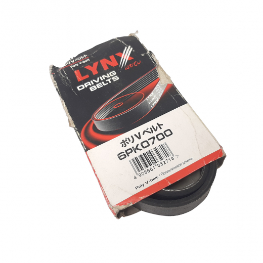 Ремень приводной поликлиновый (6x700мм.) Lynx 6PK700