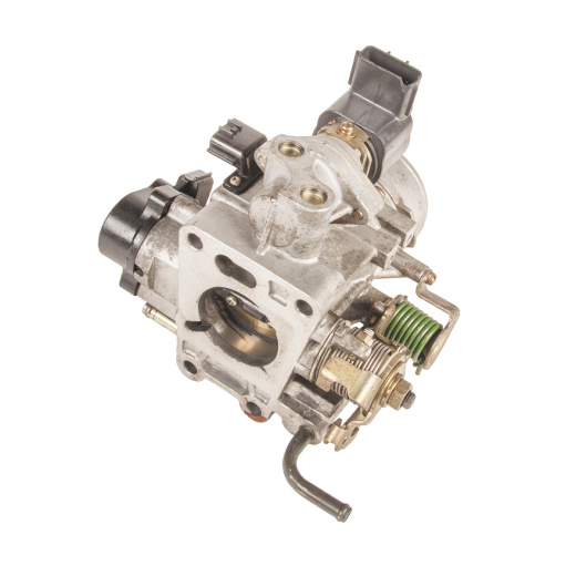 Блок дроссельных заслонок ДВС Nissan March/ Cube '99-'02 (CGA3DE, CG10DE) 2 разъема контрактный