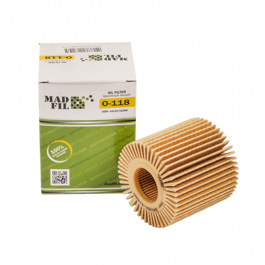 Фильтр масляный ДВС Madfil O-118 картридж