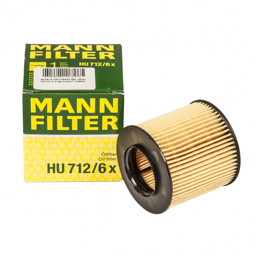 Фильтр масляный ДВС MANN HU712/6 X картридж