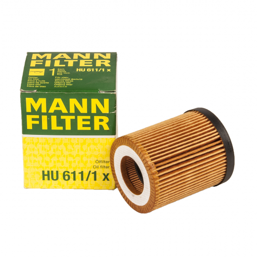 Фильтр масляный ДВС MANN HU611/1 X картридж