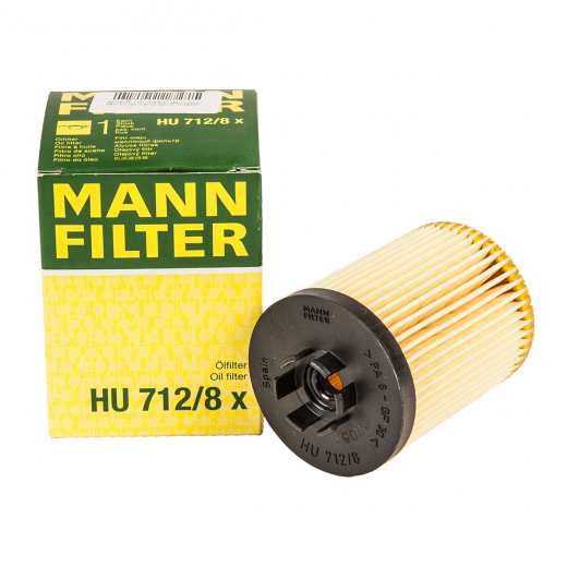 Фильтр масляный ДВС MANN HU712/8X картридж