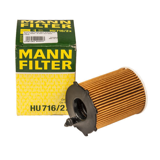Фильтр масляный ДВС MANN HU716/2X