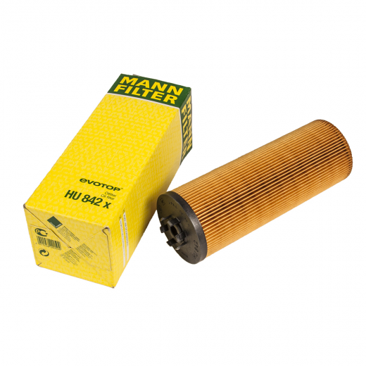 Фильтр масляный ДВС MANN HU842 X картридж