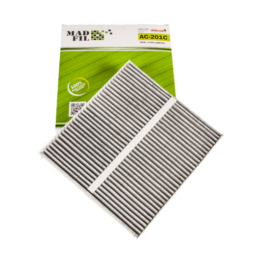 Фильтр салонный Nissan/ Lexus/ Infiniti AC-201C Madfil (угольный)