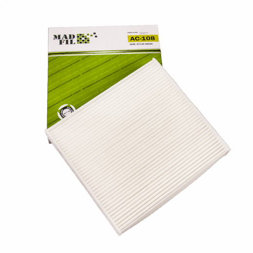 Фильтр салонный Toyota/ Mazda/ Lexus/ Subaru AC-108 Madfil