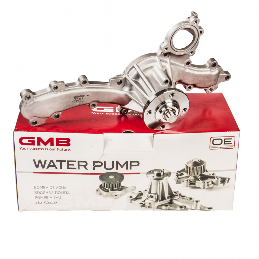 Помпа охлаждения Toyota Tundra '99-'06 Tundra '06-'18 Land Cruiser Prado '02-'09 Land Cruiser Prado '09-'18 Hilux Surf '02-'09 FJ Cruiser '10-'18 4Runner '02-'09 4Runner '09-'13 Fortuner '05-'15 (1GR-FE) GMB GWT-151A