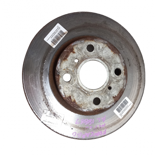Диск тормозной передний Toyota Vitz RS/ Funcargo/ Yaris Verso '99-'05/ Succeed '02-'14/ Ist '02-'07/ bB '00-'05/ MR-S '99-'07/ Will Cypha '02-'05/ Will Vi '00-'01 (255 *20 *4x100) контрактный