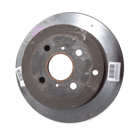 Диск тормозной задний Toyota Corolla/ Fielder/ Allex/ Runx '00-'06/ Vitz RS/ Yaris Verso '99-'05/ Prius '97-'03/ Will Vs '01-'04 Ist/ Scion xA '02-'07 2WD (268 *9 *4x100) контрактный