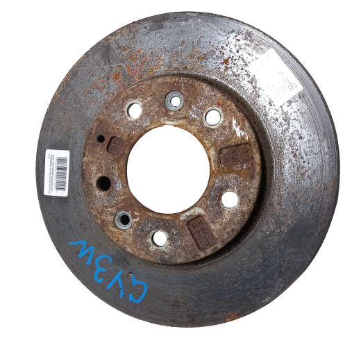 Диск тормозной передний Mazda 6 '02-'07/ Atenza '02-'08/ Capella '97-'02 (274 *24 *5x114) контрактный